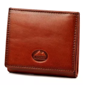   EL FORREST 917-29 RFID barna férfi bőr pénztárca 10 x 8.5 x 2 cm