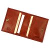 EL FORREST 917-29 RFID barna férfi bőr pénztárca 10 x 8.5 x 2 cm 