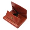 EL FORREST 917-29 RFID barna férfi bőr pénztárca 10 x 8.5 x 2 cm 
