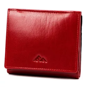   EL FORREST 917-480 RFID piros női bőr pénztárca 10 x 8.5 x 2 cm