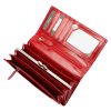 EL FORREST 919-480 RFID piros női bőr pénztárca 19.5 x 9.5 x 3.5 cm 