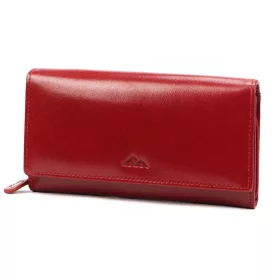  EL FORREST 920-480 RFID piros női bőr pénztárca 16.5 x 8.5 x 3.5 cm