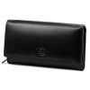 EL FORREST 920-67 RFID fekete női bőr pénztárca 16.5 x 8.5 x 3.5 cm 