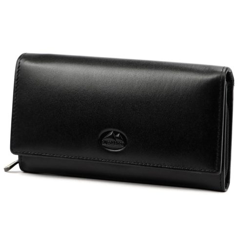 EL FORREST 920-67 RFID fekete női bőr pénztárca 16.5 x 8.5 x 3.5 cm 