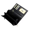 EL FORREST 920-67 RFID fekete női bőr pénztárca 16.5 x 8.5 x 3.5 cm 