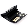EL FORREST 920-67 RFID fekete női bőr pénztárca 16.5 x 8.5 x 3.5 cm 