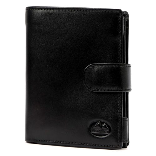 EL FORREST 932-67 RFID fekete férfi bőr pénztárca 10 x 13 x 3 cm 