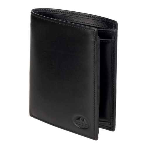 EL FORREST 933-67 RFID fekete férfi bőr pénztárca 10.5 x 13 x 3 cm