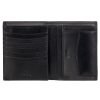 EL FORREST 933-67 RFID fekete férfi bőr pénztárca 10.5 x 13 x 3 cm