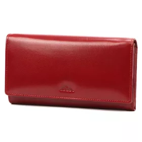   EL FORREST 947-480 RFID piros női bőr pénztárca 16.5 x 9.5 x 3.5 cm