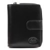 EL FORREST 975-67 RFID fekete női bőr pénztárca 9.5 x 11.5 x 3.5 cm 