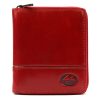 EL FORREST 991-401 RFID piros női bőr pénztárca 10 x 11 x 2 cm 