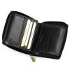 EL FORREST 991-67 RFID fekete női bőr pénztárca 10 x 11 x 2 cm 