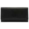 Albatross GN LW-L01 fekete női bőr pénztárca 18.5 x 10 x 3 cm 