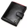 Rovicky N4L-RVT-2 RFID fekete-piros férfi bőr pénztárca 10 x 13.3 x 2.5 cm
