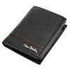 Pierre Cardin YS605 326 fekete-piros férfi bőr pénztárca 10 x 13 x 3 cm 