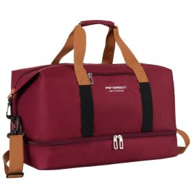 Peterson PTN 23145 bordó utazótáska 47 x 30 x 27 cm