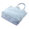 Patrizia 419-013-05 világoskék női bőr válltáska 38 x 38 x 13 cm