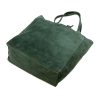 Patrizia 419-013-05 zöld női bőr válltáska 38 x 38 x 13 cm