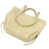 Luka 24-082 D bézs női bőr válltáska, oldaltáska 43 x 30 x 13 cm 