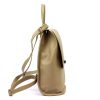 Luka 24-075 drapp női bőr hátizsák 31 x 29 x 12 cm 