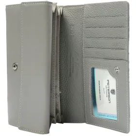   Peterson PTN PX22-1-NPK világoskék mintás női pénztárca 17 x 9,5 x 3 cm