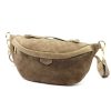 Luka 24-091 drapp női bőr oldaltáska, crossbody 35 x 15 x 11 cm 