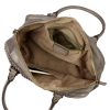 VS 042 taupe női bőr válltáska, oldaltáska 37 x 19 x 11 cm