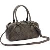 VS 042 taupe női bőr válltáska, oldaltáska 37 x 19 x 11 cm
