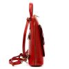 Patrizia 518-014 piros női marhabőr hátizsák 25 x 28 x 9 cm