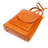 Patrizia 518-014 barna női marhabőr hátizsák 25 x 28 x 9 cm