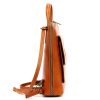 Patrizia 518-014 barna női marhabőr hátizsák 25 x 28 x 9 cm