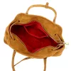 Luka 24-074 konyak női bőr válltáska 38 x 24 x 12 cm