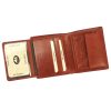 EL FORREST 1370-29 RFID barna férfi marhabőr pénztárca 9.5 x 11.5 x 2.5 cm