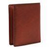 EL FORREST 1370-29 RFID barna férfi marhabőr pénztárca 9.5 x 11.5 x 2.5 cm