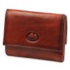 EL FORREST 245-29 RFID barna férfi marhabőr pénztárca 10 x 7.5 x 2.5 cm