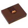 EL FORREST 245-29 RFID barna férfi marhabőr pénztárca 10 x 7.5 x 2.5 cm
