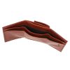 EL FORREST 245-29 RFID barna férfi marhabőr pénztárca 10 x 7.5 x 2.5 cm