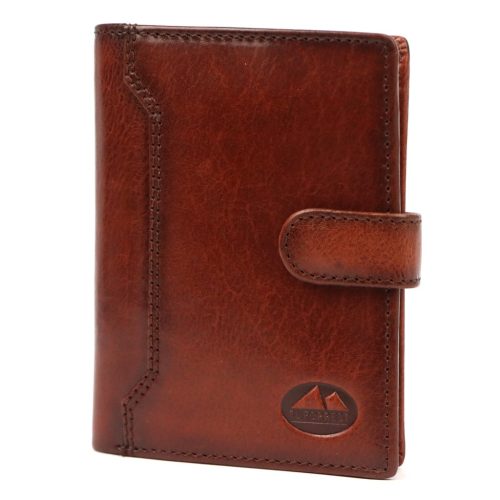 EL FORREST 703-29 RFID barna férfi marhabőr pénztárca 10 x 13 x 3 cm