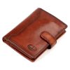 EL FORREST 703-29 RFID barna férfi marhabőr pénztárca 10 x 13 x 3 cm
