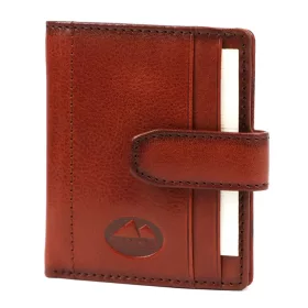   EL FORREST 713-29 RFID barna férfi bőr kártyatartó 8.5 x 9.5 x 2 cm