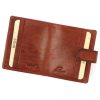 EL FORREST 713-29 RFID barna férfi marhabőr irattartó 8.5 x 9.5 x 2 cm