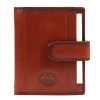 EL FORREST 713-29 RFID barna férfi marhabőr irattartó 8.5 x 9.5 x 2 cm