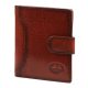 EL FORREST 874-29 RFID barna férfi marhabőr pénztárca 9.5 x 10 x 2.5 cm