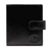 EL FORREST 874-67 RFID fekete férfi marhabőr pénztárca 9.5 x 10 x 2.5 cm