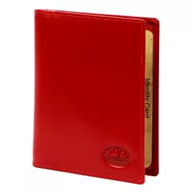   EL FORREST 876-47 RFID piros női bőr kártya-és irattartó 9.5 x 12.3 x 1 cm