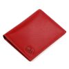 EL FORREST 876-47 RFID piros férfi marhabőr irattartó 9.5 x 12.3 x 1 cm