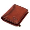 EL FORREST 992-29 RFID barna férfi marhabőr pénztárca 8 x 10 x 2.2 cm