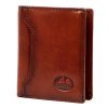 EL FORREST 992-29 RFID barna férfi marhabőr pénztárca 8 x 10 x 2.2 cm