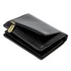 EL FORREST 992-67 RFID fekete férfi marhabőr pénztárca 8 x 10 x 2.2 cm